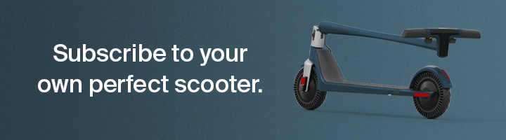 Unagi All-Access Rental Cobalt Electric Scooter